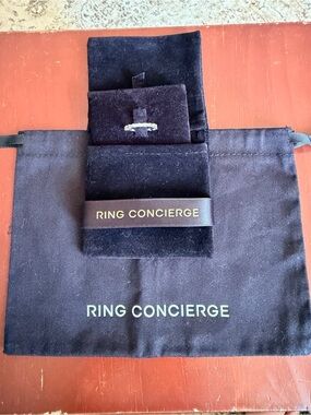 Ring Concierge Baguette Bar 3/4 Diamond Band in Platinum - Size 5.75